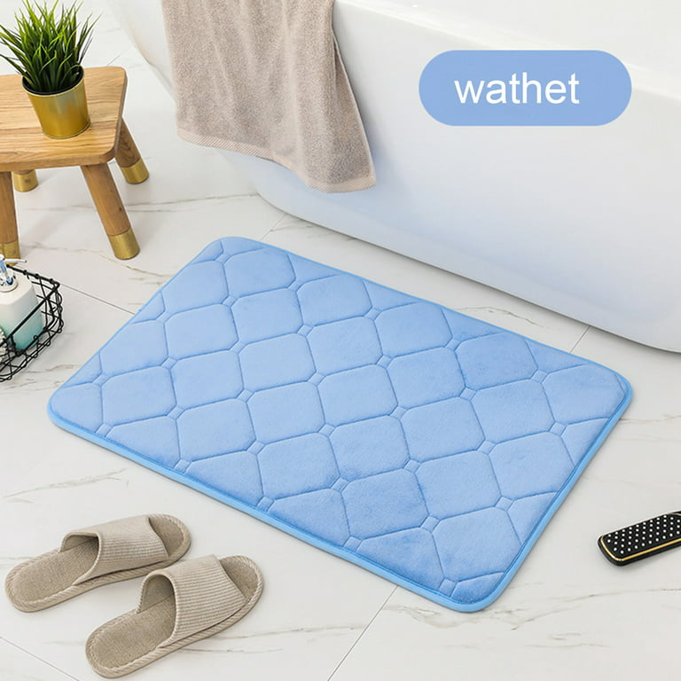 Memory Foam Bathroom Rugs, Ultra Soft & Non-Slip Bath Mat, Water Absorbent  and Machine Washable Bath Carpet Rug for Shower Bathroom Floor Rugs,  32x20 