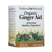 Traditional Medicinals Caffeine Free Organic Ginger Aid Herbal Tea Bags - 16 Ea