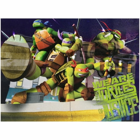 Nickelodeon Teenage Mutant Ninja Turtles Light Up Canvas LED Wall Art