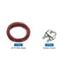 thumbnail image 3 of Cable de alambre de 33 pies (10 m) de acero inoxidable 304 de 3/16" (5 mm) recubierto de vinilo con 2 piezas de tornillo rojo, 3 of 7