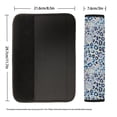 thumbnail image 5 of Renewold Car Seat Belt Pads Harness Pads for SUV Truck Vans Sedans Protect Shoulder Seat Belt Covers Auto Decor for Women Men, 2 Pack, Leopard Print Blue Purple, 5 of 6