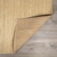 thumbnail image 4 of Hauteloom Tavor Jute Living Room, Bedroom Area Rug - Traditional, Transitional - Beige - 8' x 10', 4 of 11