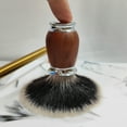 thumbnail image 4 of Pincel de afeit Brocha de afeitar para Barba para hombre barbería salón limpieza Facial de barba aparato de aseo herramienta de afeitado, 4 of 5