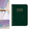 thumbnail image 2 of Weekly and Monthly Academic Planner, Daily Planner Calendar Planner, Pocket Folder High Quality Notebook Writing Book Note Books Journal for Schools Business Work Travel Writing, Green, 2 of 5