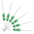 thumbnail image 1 of HUGFEGWE Pico Fuse 125V 3A Fast Blow Fuse Resistance Type No self-Recovery Fuse for Telecom Communication 50pcs CJB91-112189, 1 of 7