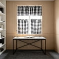 thumbnail image 6 of 3 Piece Kitchen Curtain Set, Heat Insulating Window Drape, Filtering Light Curtain, Dustproof Window Treatment for Kitchen Sink Basement Home Window Decoration, 6 of 6