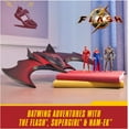 thumbnail image 5 of DC Comics, The Flash Batwing Battle Set | Supergirl, NAM-Ek, Flash Action Figures, 4-inch | Kids Toys for Boys and Girls Ages 4+, 5 of 8