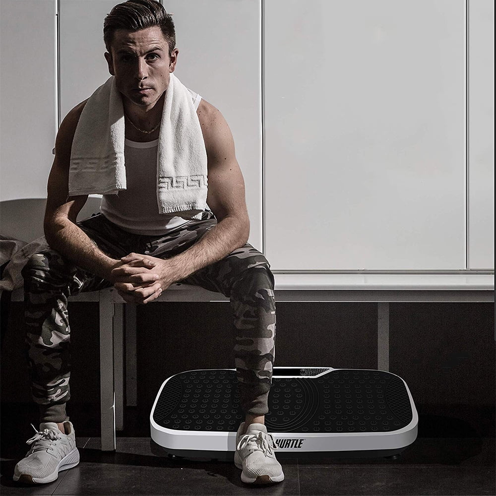 CMGQBAUX Standing Vibration Fitness Machine Vibrating Platform