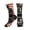 2 Black-2, variant on Unisex Retro Thin Red Firefighter Line Flag Novelty Ankle Socks Colorful ComfortSoft Lightweight Sports Athletic Socks