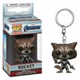 thumbnail image 1 of Funko Pop-llavero de vinilo para niños, muñeco coleccionable de Capitán América, Deadpool, Spiderman, Thanos, Thor, regalo（ROCKET NEW，, 1 of 5