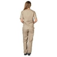 thumbnail image 3 of ACTIVE UNIFORMS Women Scrub Set Medical Scrub Top and Pants (Khaki, Large), 3 of 6
