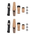thumbnail image 1 of 2X DIY Fishing Rod Building or Repair Composite Cork Handle Spinning Grip Reel, 1 of 5