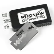 Wilkinson Sword Mens Double Edge Razor Blade Refills, 5 Ct