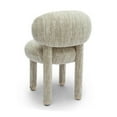 thumbnail image 4 of TOV Furniture Manu Beige Nubby Performance Fabric Side Chair, 4 of 4