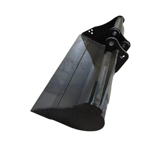 800mm Plain Mud Bucket Attachment for TYPHON 2.5 Ton Mini Excavator | Heavy-Duty Steel Digging Bucket | Fits TERROR X2 PRO