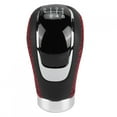 thumbnail image 2 of Gear Handball, Comfortable Touch Wear Resistant Light Weight Gear  Knob Durable Use With Rubber Adapter For MT AT Cars Red, 2 of 8
