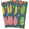 thumbnail image 3 of Dreamtimes Easter Egg Kitchen Dish Towel 6 Pack, Soft Absorbent Dishcloths Reusable Hand Towel Washable Tea Towels for Home Kitchen Bar Table Decor, 28 x 18 Inch, 3 of 7