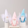 thumbnail image 1 of Angel Swedish Gnome Xmas Ornaments Feather Wing Gnomes Faceless Doll Ornament Dwarf Angel Plush Doll Gnomes Christmas DecorationPinkGERMANY He Qiyong unisex, 1 of 1