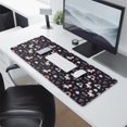 thumbnail image 2 of Long Mouse Pads for Desk,Black Cartoon Unicorn Rainbow Desk Mats on Top Of Desks, Desk Mouse Pad Extra Large with 3mm Non-Slip Base and Stitched Edge for Gaming,Office,Work,Home 31.5"x11.8", 2 of 6