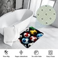 thumbnail image 3 of Football Polyester Non-Slip Machine Washable Bath Rug Indoor Rug Door Carpet, 3 of 6