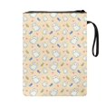 thumbnail image 2 of HELLHERO Book Cover Sleeve Pouch Polyester Easy Carry Book Case Protector Wrap Bag with Decorative Design Book Organizer Bag Book Organzier Holder, 8.66 x 11.42, 2 of 8