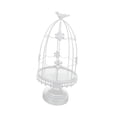 thumbnail image 2 of Candelabro de jaula de pájaros, decoración de mesa, portavelas de hierro, decoración para bodas, baño, sala de estar, repisa de chimenea, vacaciones, 2 of 8