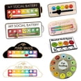 thumbnail image 4 of My Social Power Creative Feeling Expression Management Rotatable Badge Mood Management Brooch, 4 of 5