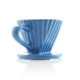 thumbnail image 6 of Chantal 8 ounce Lotus Ceramic Pour Over Coffee Filter, Fade Gray, 6 of 16