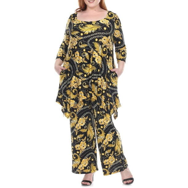 tunic top with palazzo pants