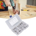 thumbnail image 2 of Nylon Insert Lock Nuts,80PCS Hex Nuts Assortment Lock Nuts Assortment Kit Nylon Insert Hex Lock Nuts Time-Tested Durability, 2 of 8