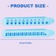 thumbnail image 3 of Educational Math Mathematics Ruler 20cm Plastic Measurement Ruler For Architectural Drafting Geometry Drawing Sketching Purple, 3 of 4