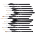 thumbnail image 4 of Paint Brush,15pcs Detail Paint Brush Portable Paint Brush Drawing Brush Exceptional Craftsmanship, 4 of 14