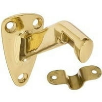 National Hardware N216-168 V1959 Handrail Bracket in Solid Brass