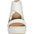 thumbnail image 4 of Dr. Scholl's Shoes Womens Scout High Leather Open Toe Platform Sandals, 4 of 6