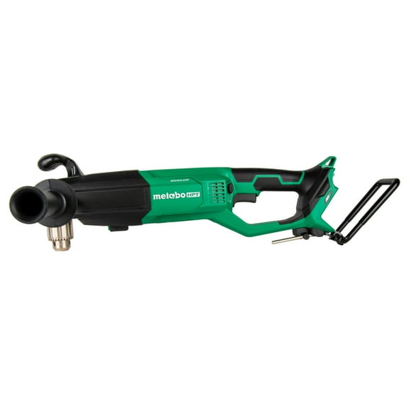 Metabo HPT 36V MultiVolt Cordless 1/2" High Power Right Angle Drill, Pro-Preferred for Electricians & Plumbers, Ergonomic Design, 2-Speed Modes, Nickel Plated Chuck, Tool Body Only, D36DYAQ4