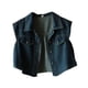 thumbnail image 5 of Camisa de chaleco vaquero para mujer, chaqueta corta sin mangas para viajes, fiestas de escalada, 5 of 8