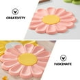 thumbnail image 3 of Flower Potholder Hot Pad for Kitchen Tripod Holders Placemats Desk Dishes Daisy Shaped Bar Pink, 3 of 6