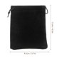 thumbnail image 4 of 10 bolsas de regalo portátiles con cordón para joyería, bolsas de regalo con cordón, bolsas de almacenamiento de pelusa, 4 of 7