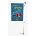 thumbnail image 4 of Printtoo Dark Teal Blue Welcome To Our Campsite Outdoor 12.5x18 Inches Double SidedFlagsDouble Sided CampFlagCampsiteFlagPersonalized Camping Flags, 4 of 4