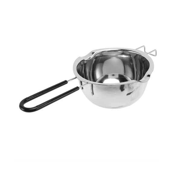 4X Double Boiler Pot Set Stainless Steel Melting Pot with Silicone Spatula for Melting Chocolate,Soap,Wax,Candle Making