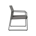 thumbnail image 4 of Gansett Reception Waiting Room Guest Chair / Charcoal Steel / Light Gray, 4 of 5