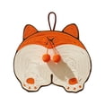thumbnail image 1 of Hearth & Gear Cat Scratcher Mat Natural Sisal Corgi Shape Cat Scratch Mats Cat Scratching Pads Toy For Indoor Cats Horizontal Floor Cat Scratching Pads Rug Catch Net For Dogs Car Accessories Dog Child, 1 of 5
