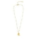 thumbnail image 1 of Collar Con Letras De Burbuja Collar Con Iniciales Doradas Para Mujeres Y Niñas Collar Con Colgante De Oro Collares Con Letras Joyas Regalo Regalo Para El Día De La Madre, 1 of 3