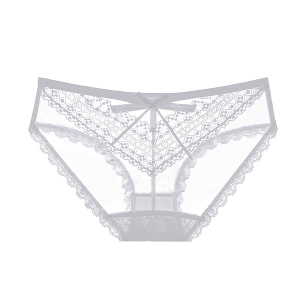 Gibobby Tangas de sexy mujer Directo de fábrica Ropa interior de damas Bragas de mujer sexy Pantie(Blanco,Talla única)