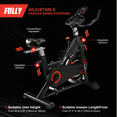 thumbnail image 2 of Vélo de Cyclisme Intérieur - Capacité de 330 lbs, Vélo Stationnaire Magnétique avec Volant de 30 lbs, Résistance Réglable, Support pour Tablette, Siège Confortable et Pédales de Cage – Vélo d'Exercice Lisse et Silencieux pour Gym à Domicile, 2 of 2