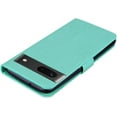 thumbnail image 6 of for Google Pixel 7 Case with Credit Card Holder, Glitter Bling Diamond PU Leather Wallet Phone Case Flip Folio Book Cover for Google Pixel 7 Owl Green, 6 of 16