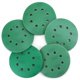 thumbnail image 1 of Discos de lijado de 5 pulgadas (paquete de 50), 8 orificios con velcro, 800/1000/1200/1500/2000, grano fino, surtido, para lijadora orbital aleatoria, pulido y acabado de plástico de automóviles., 1 of 5