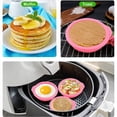 thumbnail image 4 of 8 Moldes para Huevos para Freidora de Aire, Moldes para Huevos para Freidora de Aire de Silicona, para Tapas de Muffins, Tostadas, Accesorios Antiadherentes para Freidora de Aire, 4 of 5