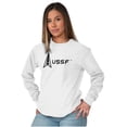 thumbnail image 3 of USSF Classic US Space Force Logo Long Sleeve TShirt Men Women Brisco Brands M, 3 of 5