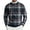 Black, variant on CharmCyan Men's Round Neck Long Sleeve Ribbed Knit Pullover Black L